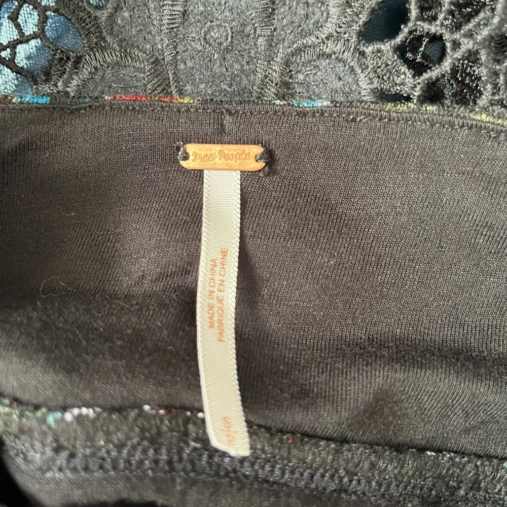 Lucky Brand Black/ Paisley Slip Dress. -Small - Picture 8 of 9